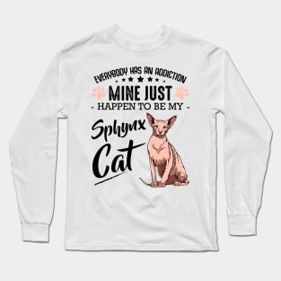 Sphynx Cat Long Sleeve T-Shirt